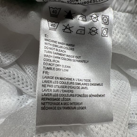 Prince Warm Up-Gym-Golf-Tennis Zipper Leg Joggers White Mens Size L - Picture 14 of 16